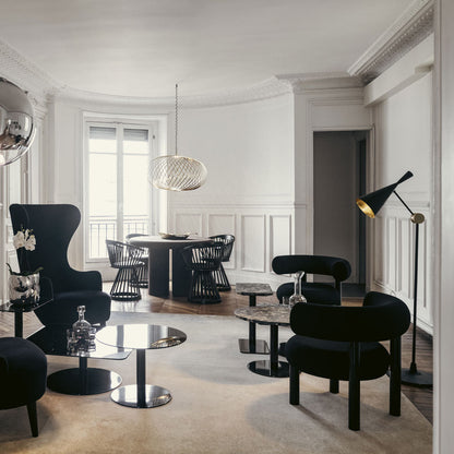 Beat LED Floor Lamp in living room.