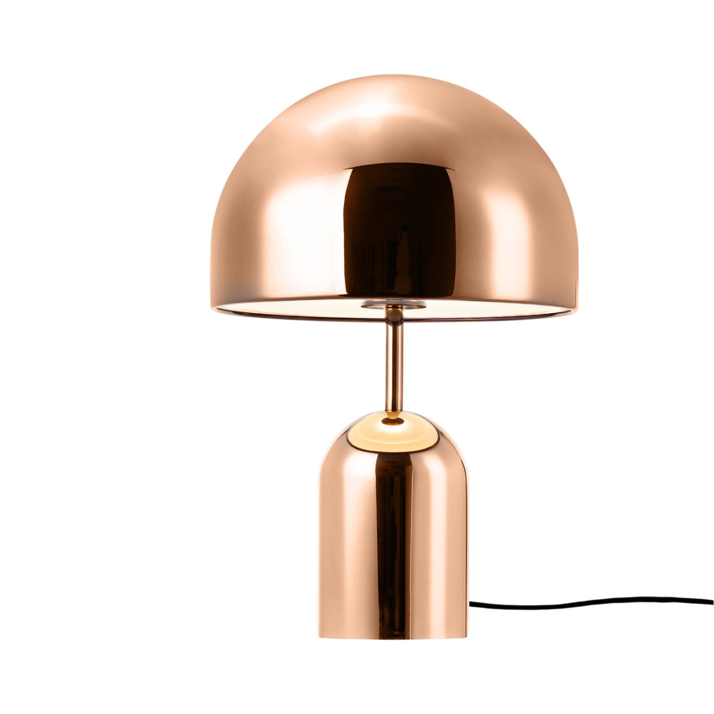 Bell LED Table Lamp in Copper.