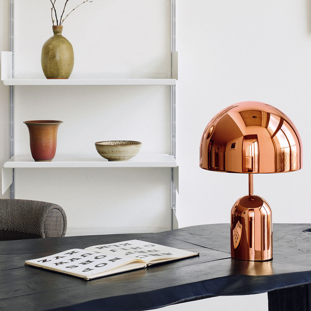 Bell LED Table Lamp in dining room.