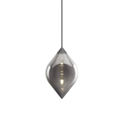 Flare Top Pendant Light in Silver.