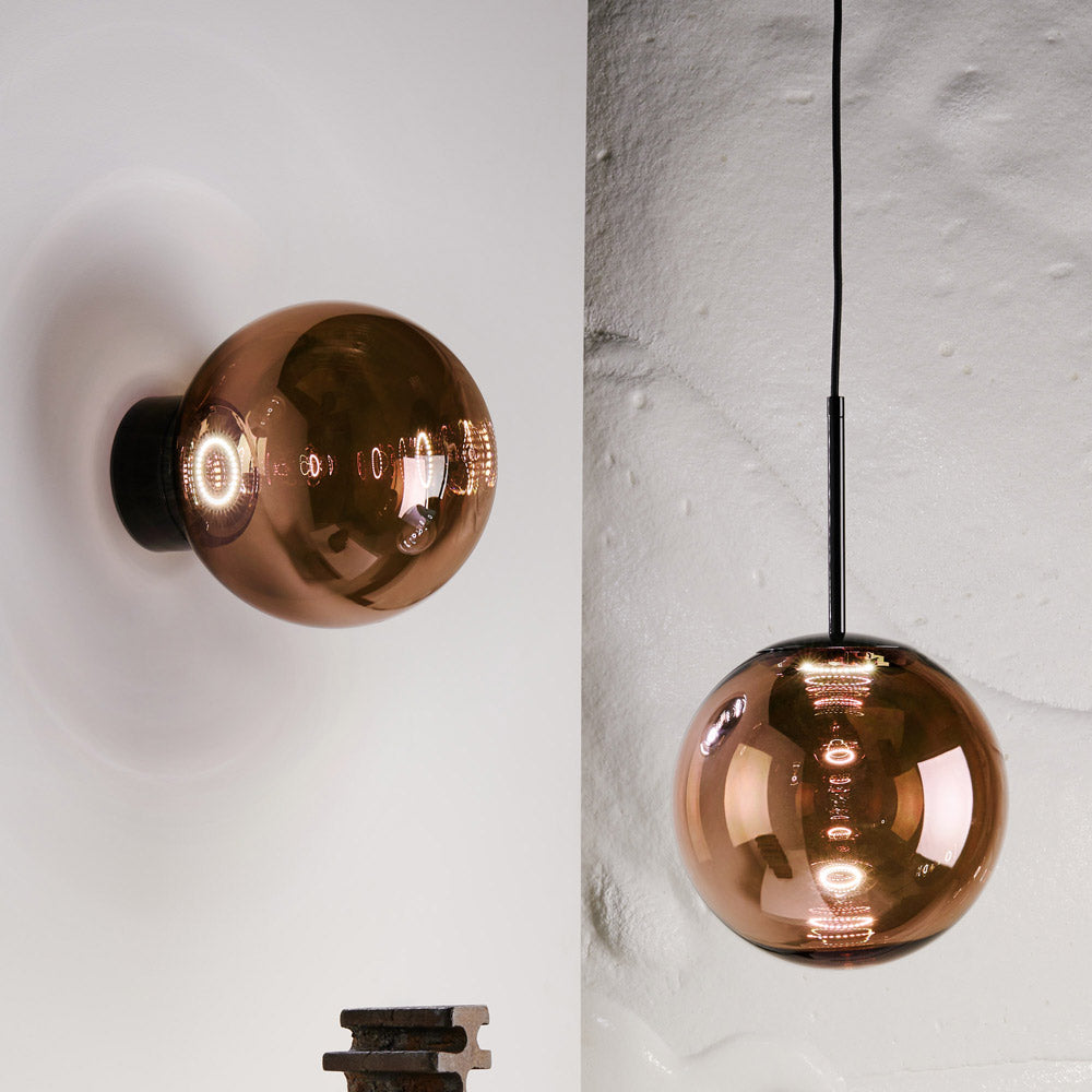 Globe LED Orb Pendant Light in Detail.
