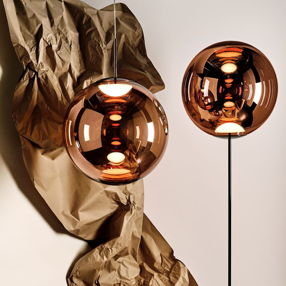 Globe LED Orb Pendant Light in Detail.