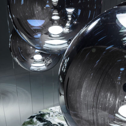 Globe LED Orb Pendant Light in Detail.
