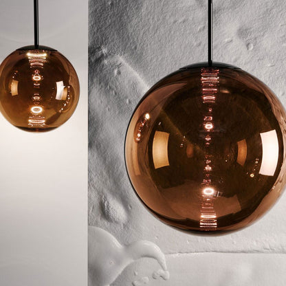 Globe LED Orb Pendant Light in Detail.