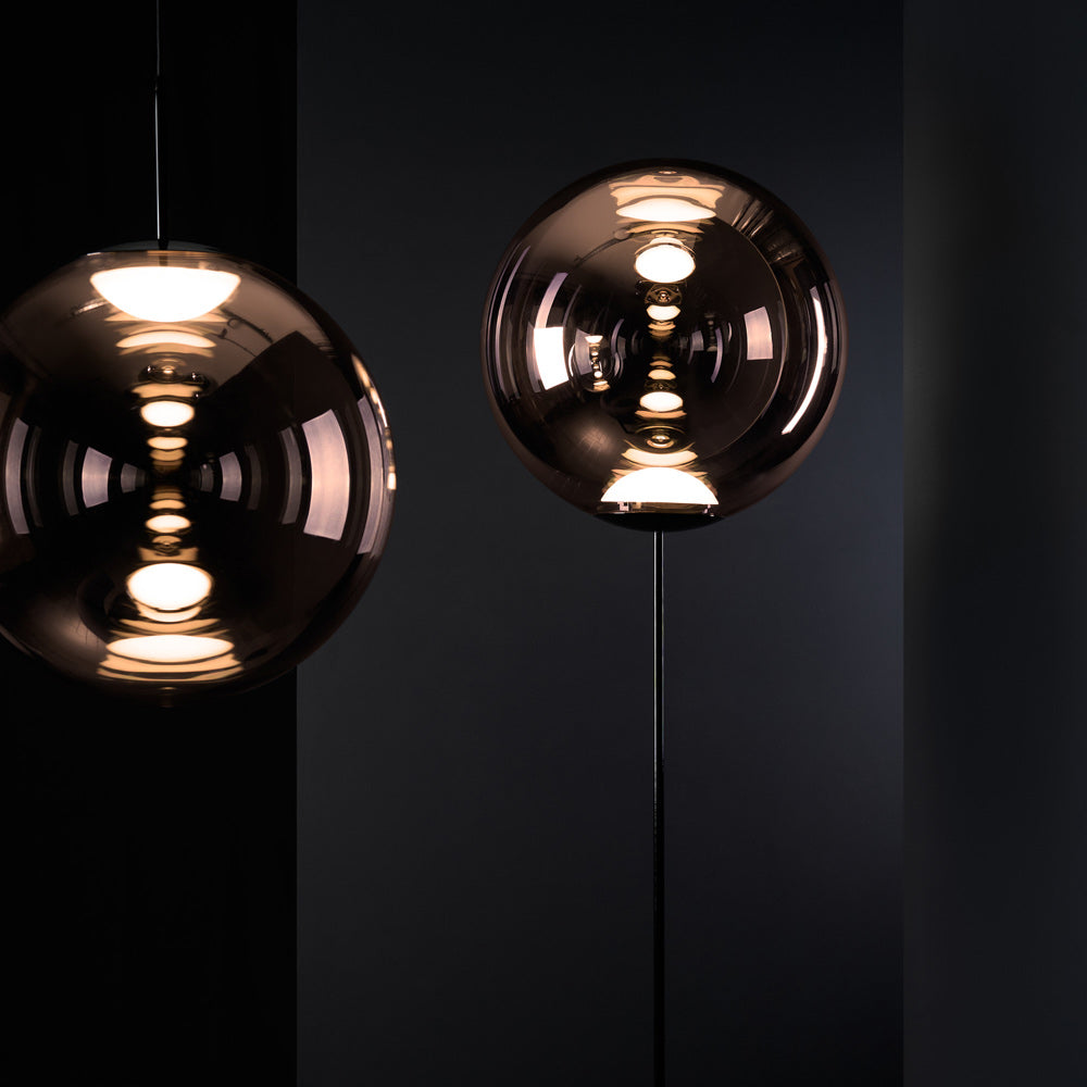 Globe LED Orb Pendant Light in Detail.