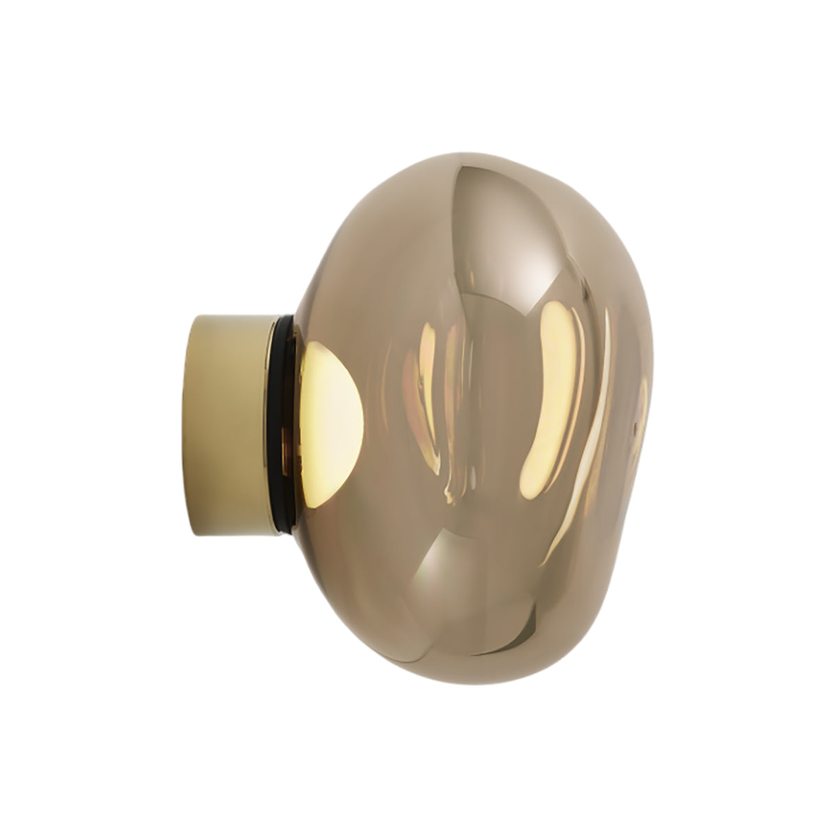 Melt LED Ceiling / Wall Light in Bronze (Small).