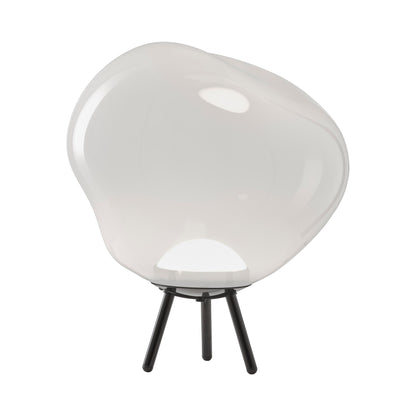 Melt Portable LED Floor Lamp in Opal.