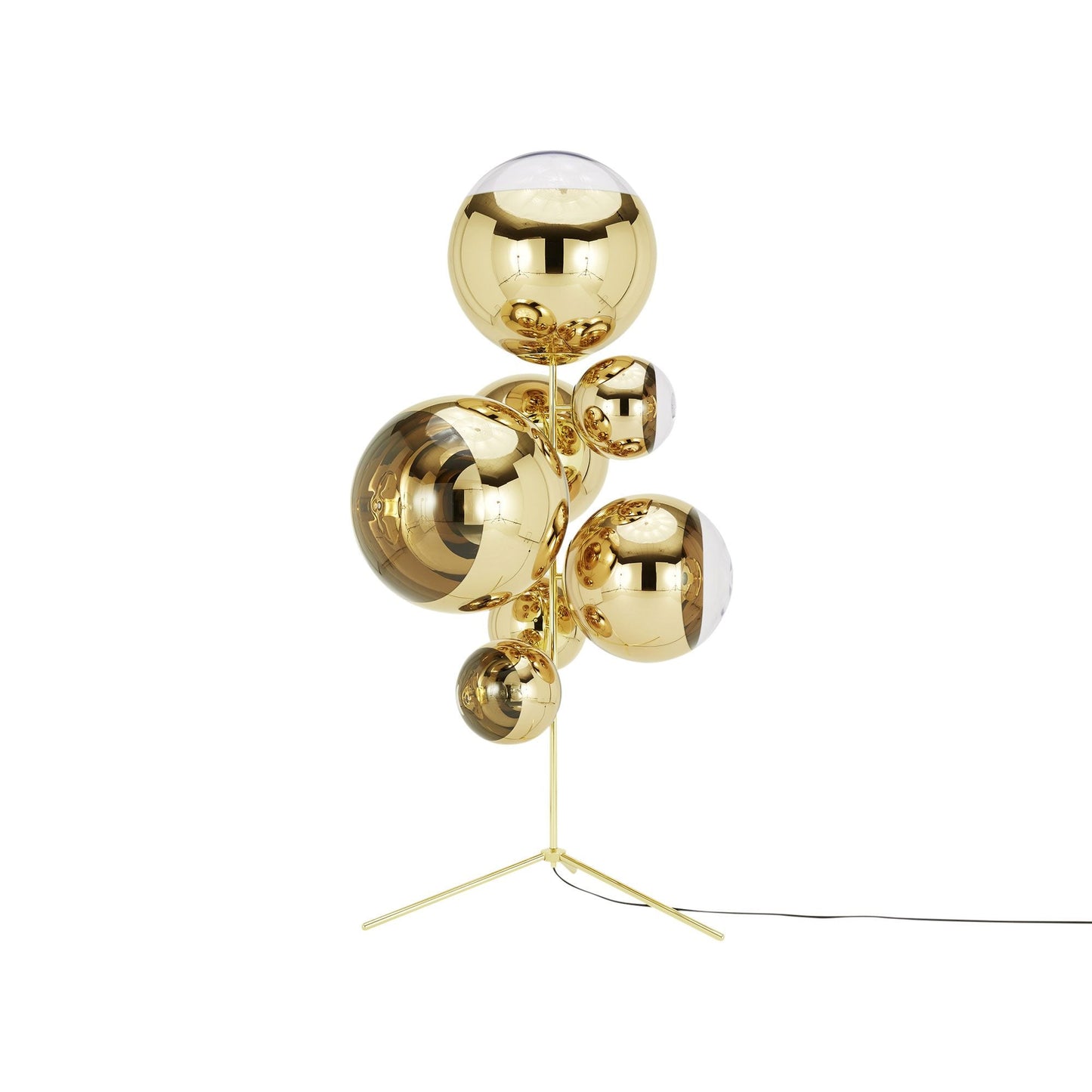 Mirror Ball LED Floor Lamp.