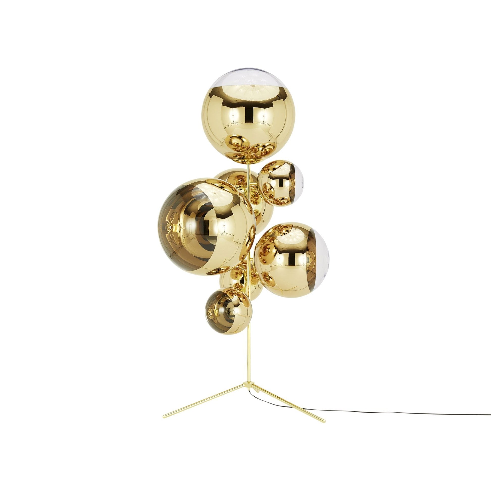 Mirror Ball LED Floor Lamp.