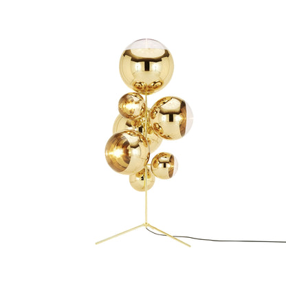 Mirror Ball LED Floor Lamp in Detail.