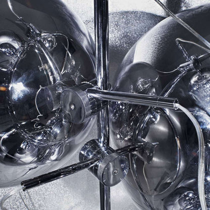 Mirror Ball LED Floor Lamp in Detail.