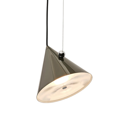 Pose LED Pendant Light in Kelp (9.8-Inch).