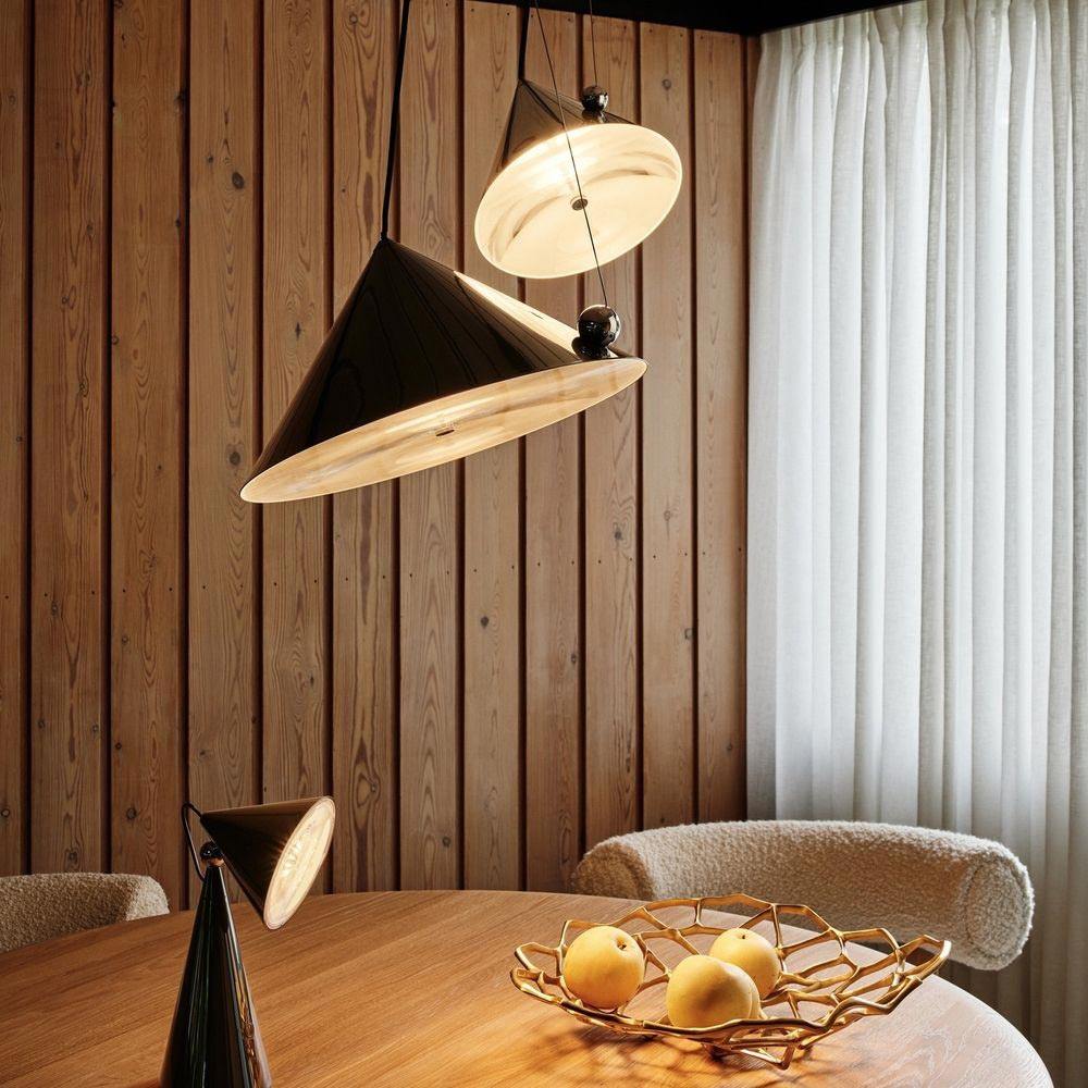 Pose LED Pendant Light in dining room.