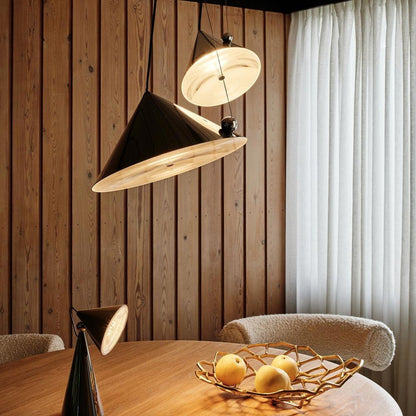 Pose LED Pendant Light in dining room.