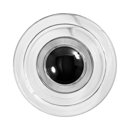 Press LED Mini Wall Light in Clear.