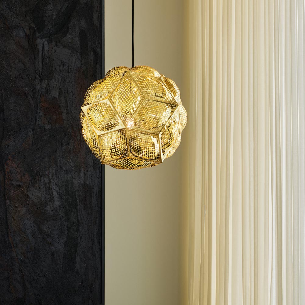 Puff Pendant Light in Detail.