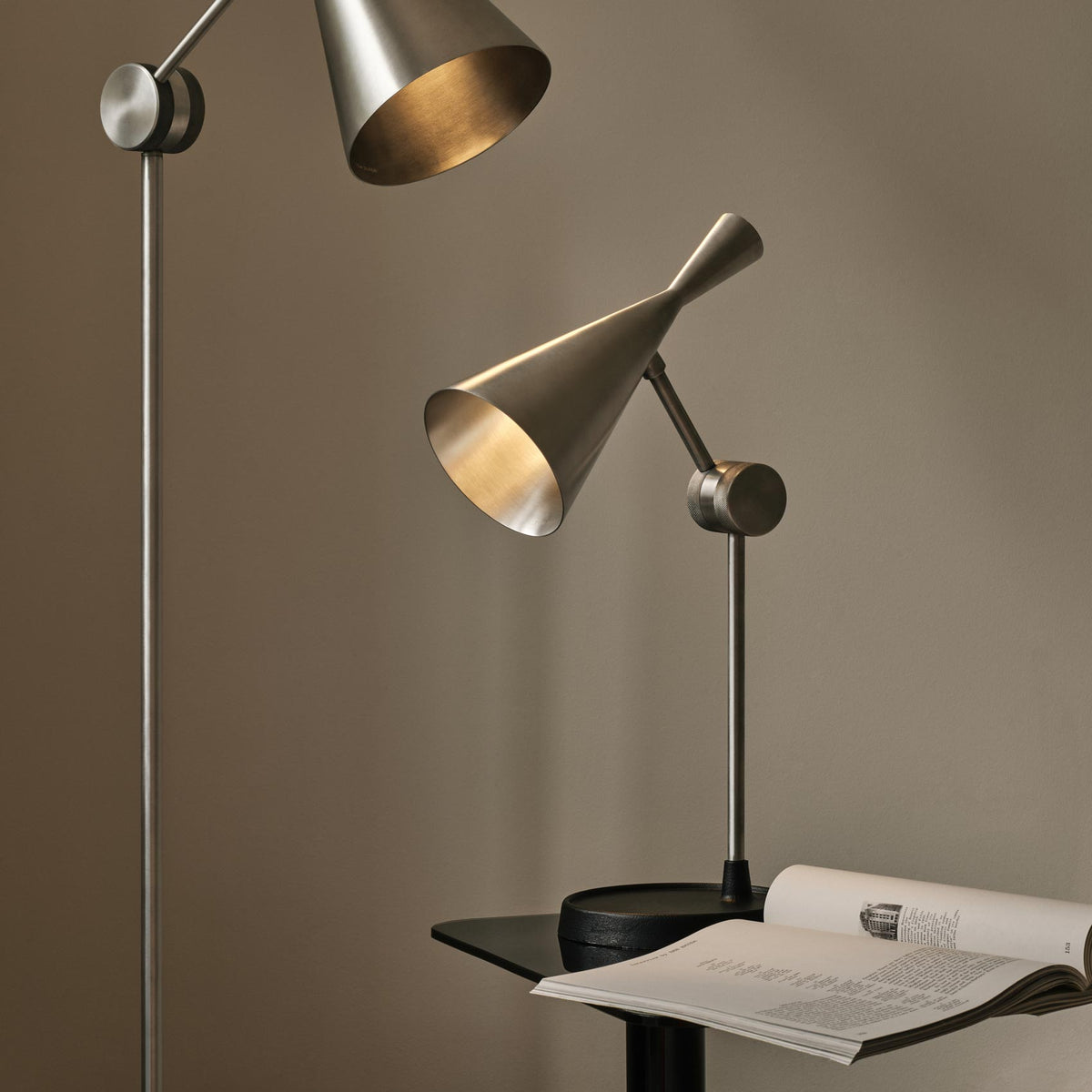 Unbeaten LED Table Lamp in living room.