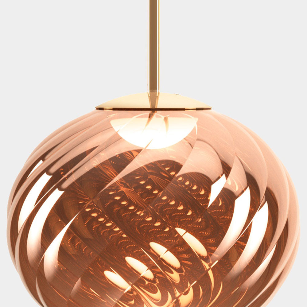 Whirl LED Pendant Light in Detail.