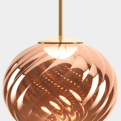 Whirl LED Pendant Light in Detail.