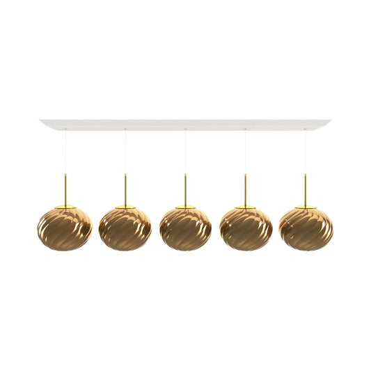 Whirl Linear LED Pendant Light.