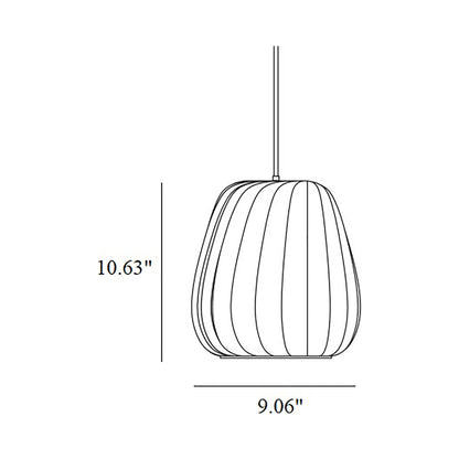 ST906 Pendant Light - line drawing.