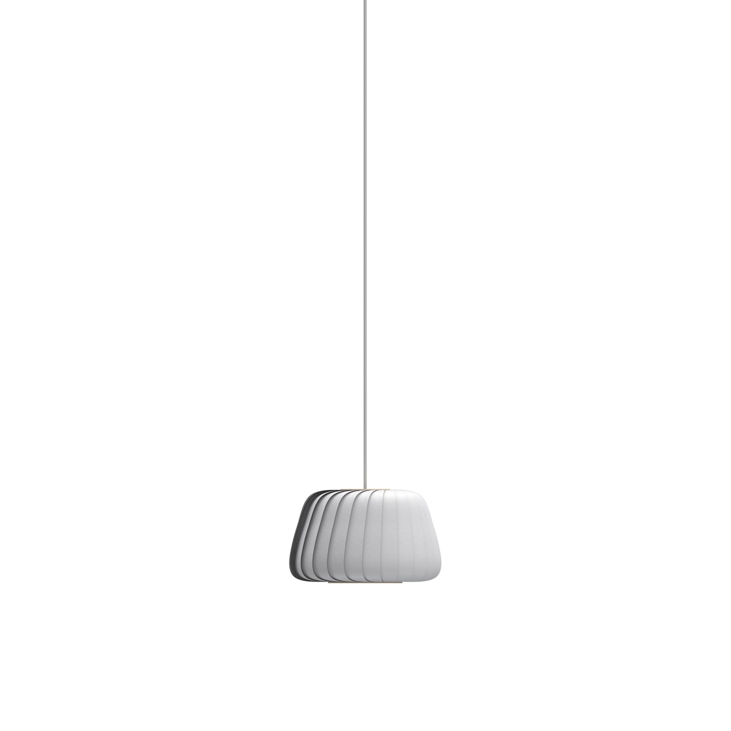 TR19 Pendant Light in White (Coated Paper/Small).