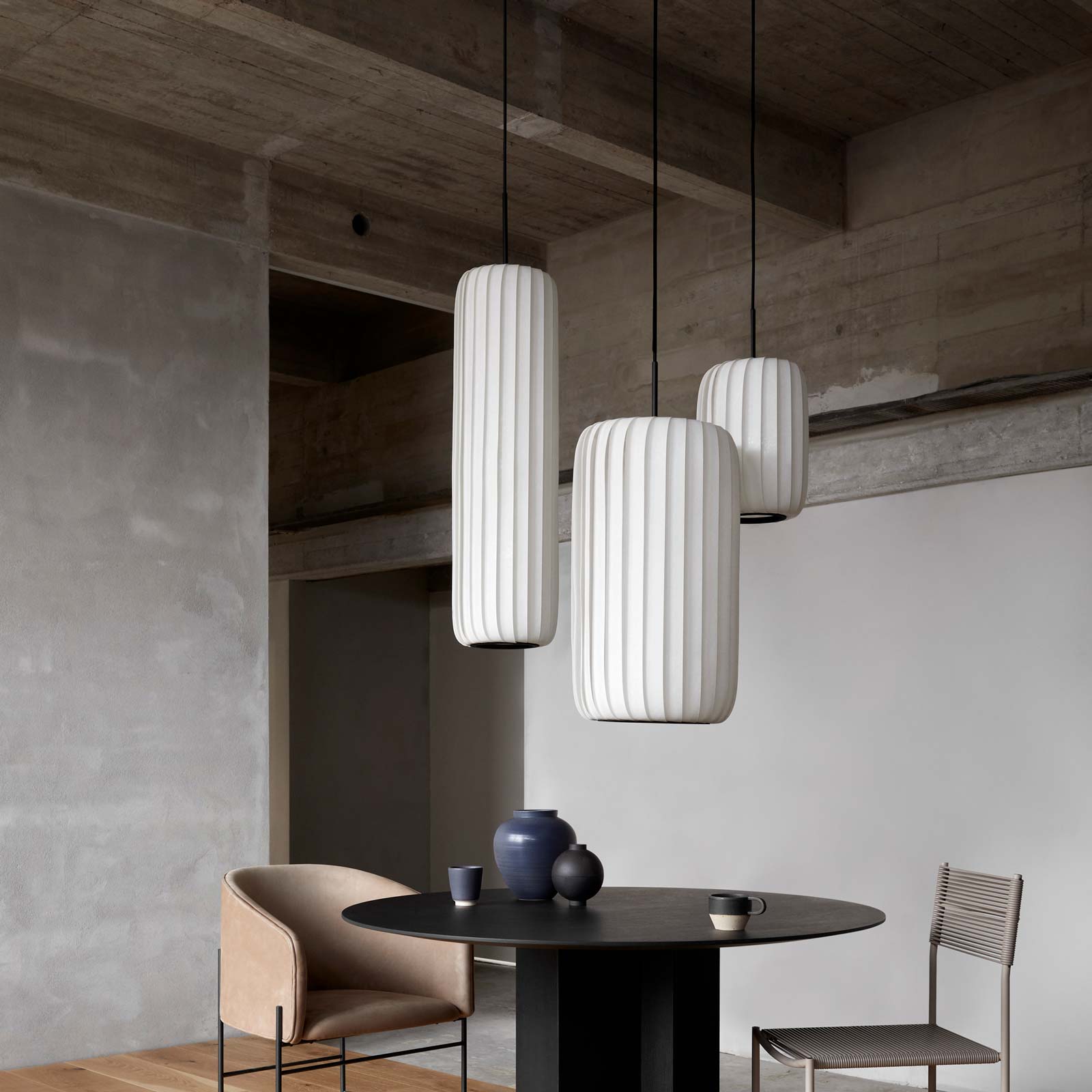 TR37 Pendant Light in living room.