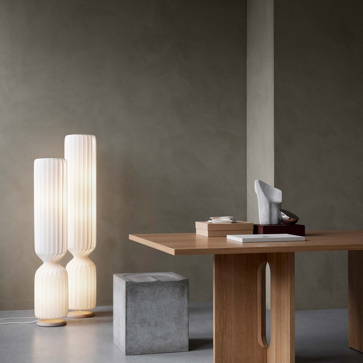 TR41 Floor Lamp in living room.