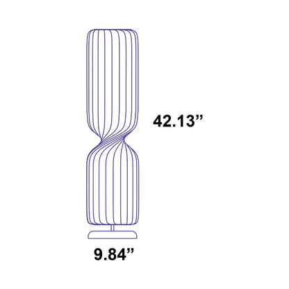 TR41 Floor Lamp - line drawing.