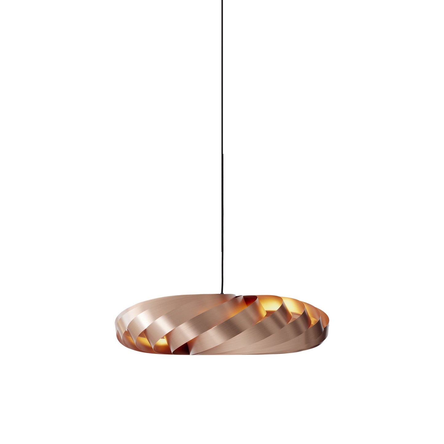 TR5 Pendant Light in Aluminum Copper (Large).