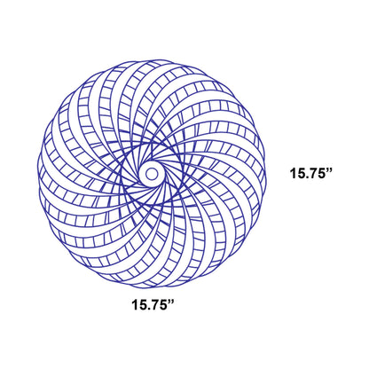 TR5 Wall Light - line drawing.