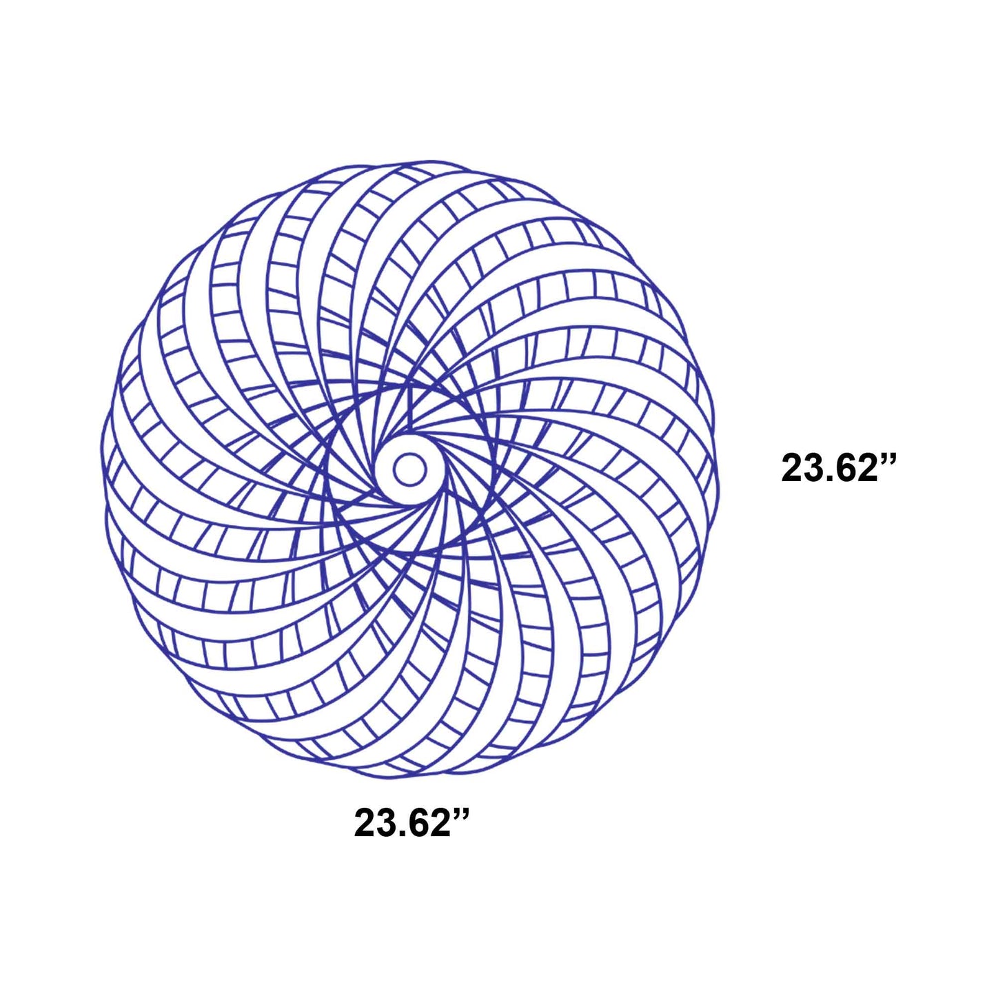 TR5 Wall Light - line drawing.