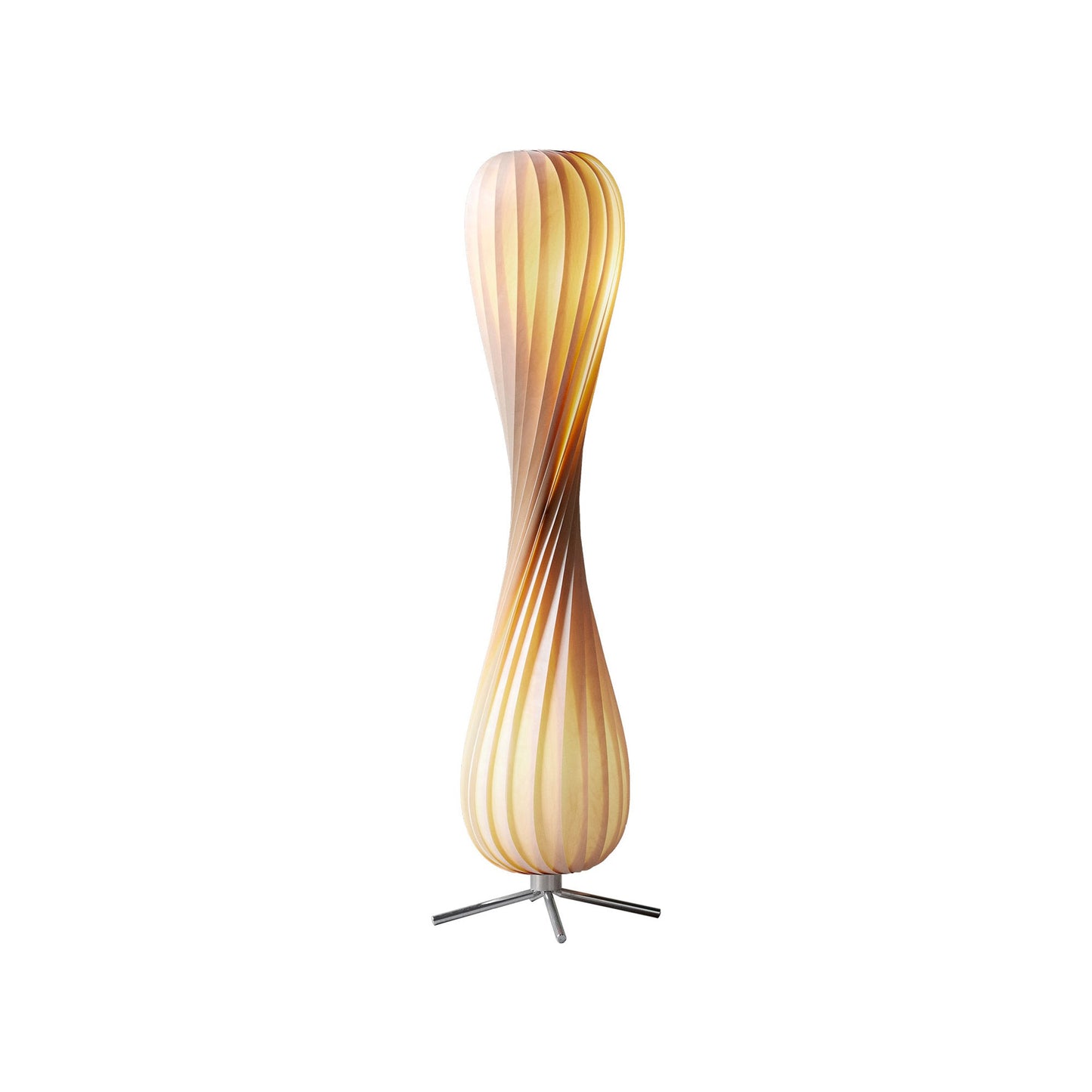 TR7 Floor Lamp in Natural/Birch Veneer (Small).