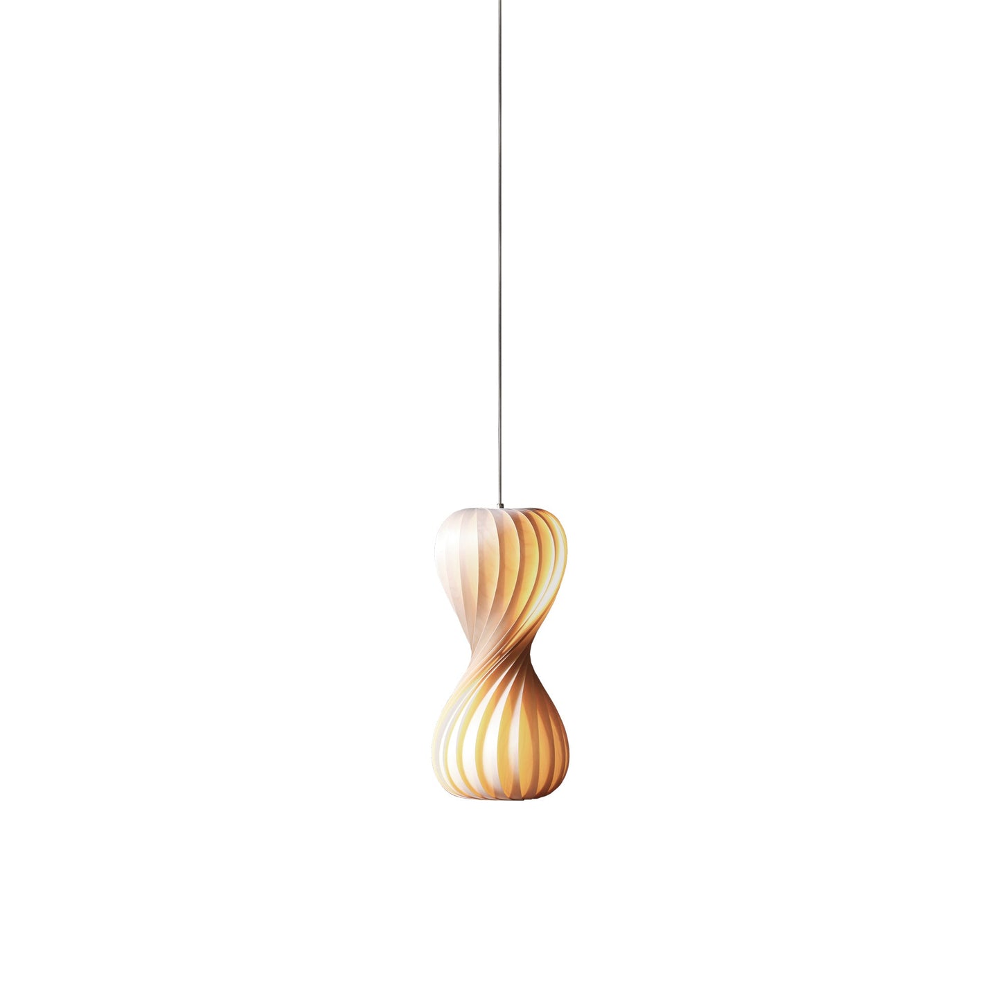 TR7 Pendant Light in Natural/Birch Veneer (Small).