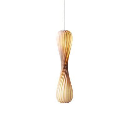 TR7 Pendant Light in Natural/Birch Veneer (Medium).