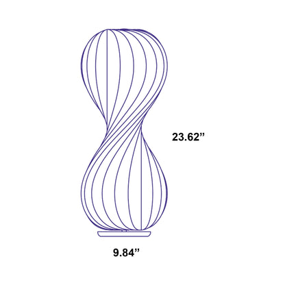 TR7 Table Lamp - line drawing.