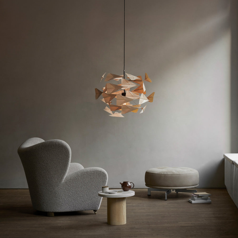 TR747 Pendant Light in living room.