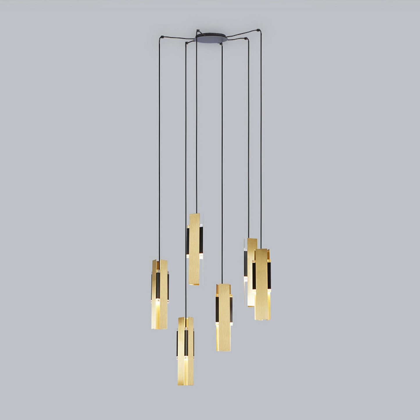 Excalibur Multi Light Pendant Light in Detail.