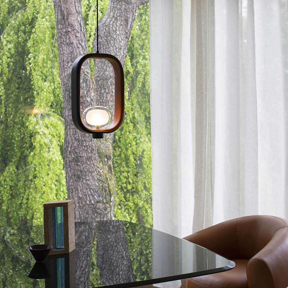 Filipa LED Pendant Light in living room.