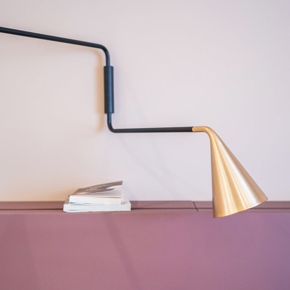 Gordon 2-Light Orientable Wall Light in Detail.