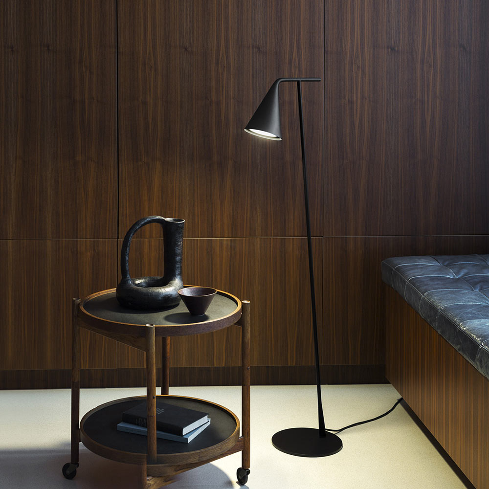 Gordon Floor Lamp in living room.