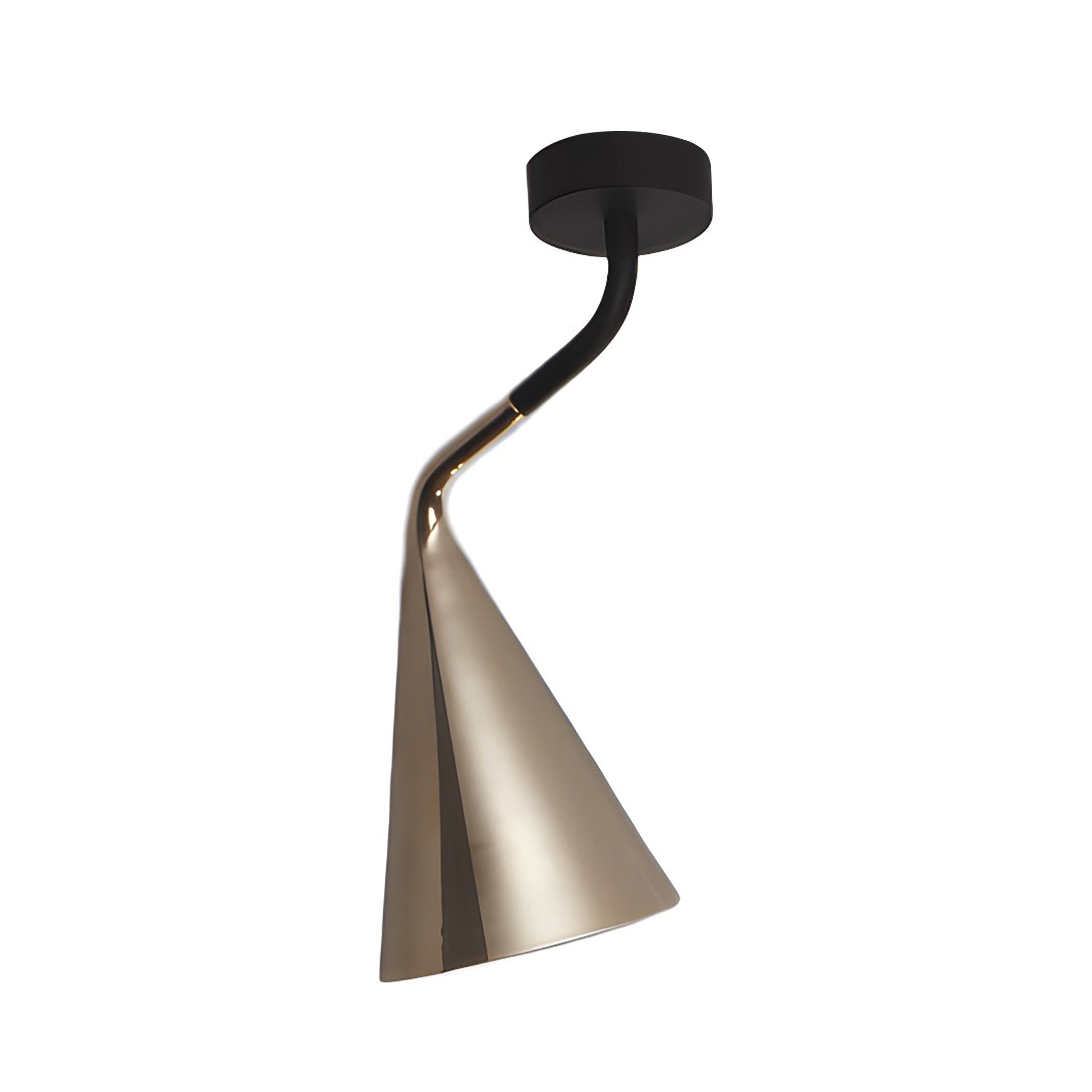 Gordon Recessed Flush Mount Ceiling Light in Brushed Brass (Large).