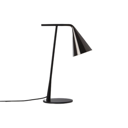 Gordon Table Lamp in Black Chrome.