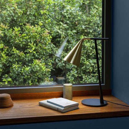 Gordon Table Lamp in living room.