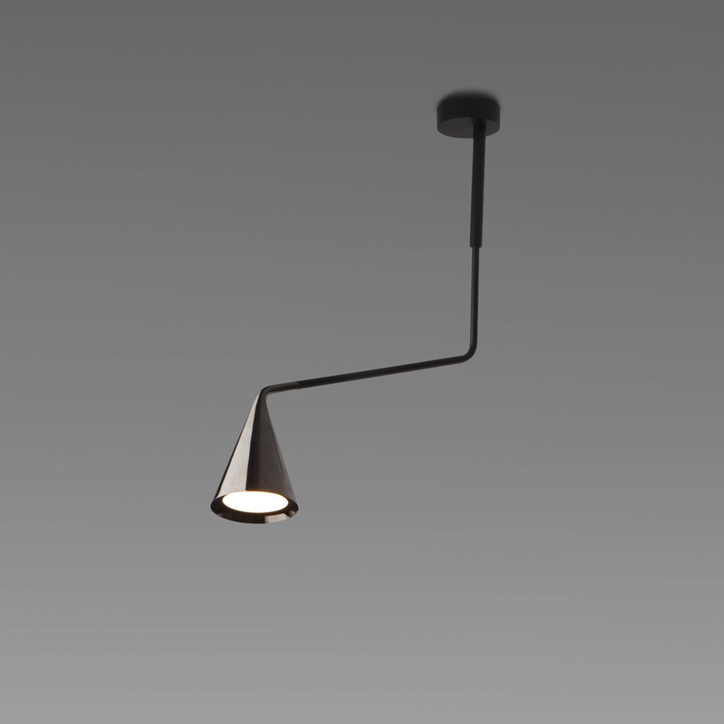 Gordon Telescopic Flush Mount Ceiling Light in Detail.