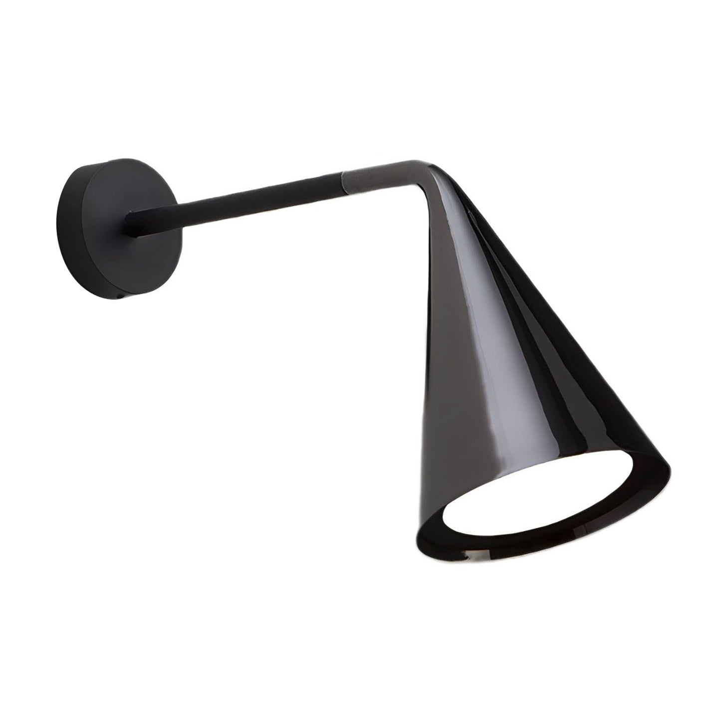 Gordon Wall Light in Black Chrome (13.78-Inch).