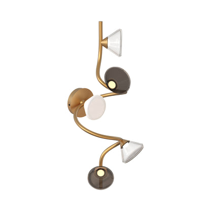 Linfa LED Ceiling / Wall Light in Hot Gold (5-Light).