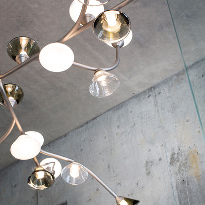 Linfa LED Chandelier in Detail.