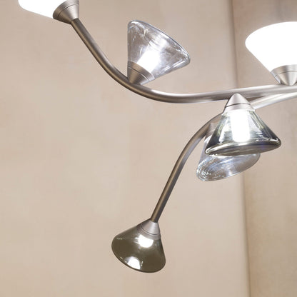 Linfa LED Chandelier in Detail.