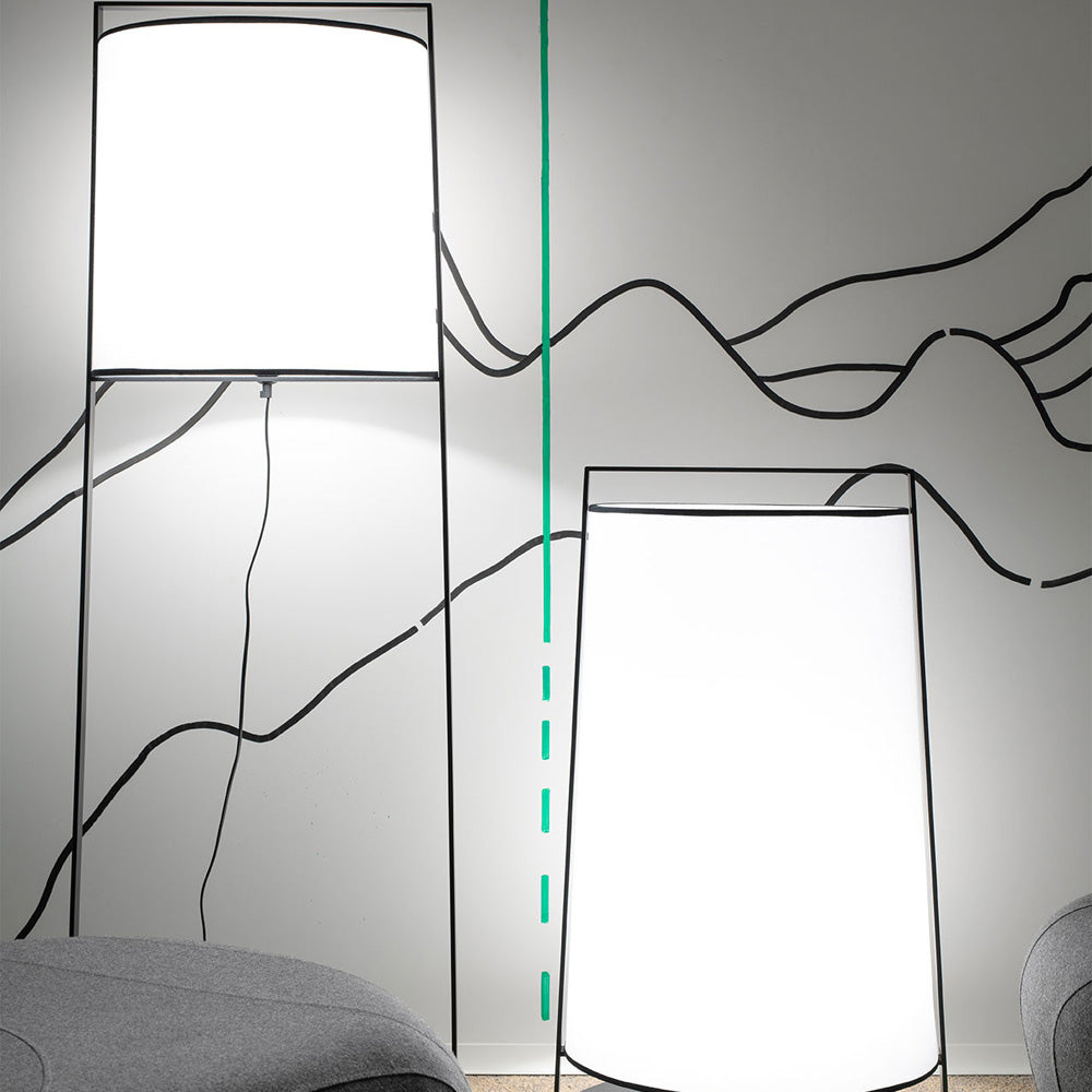 Macao Floor Lamp in Detail.